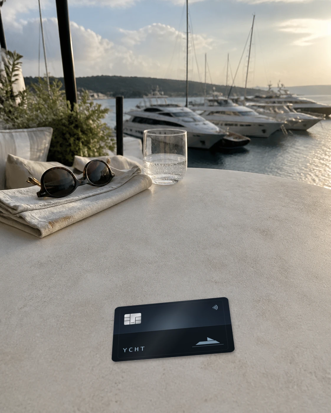 The YCHT card at the club
